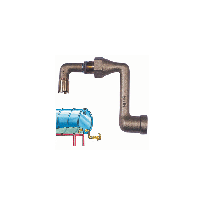 3/4 Inch Drum Siphon Adapter
