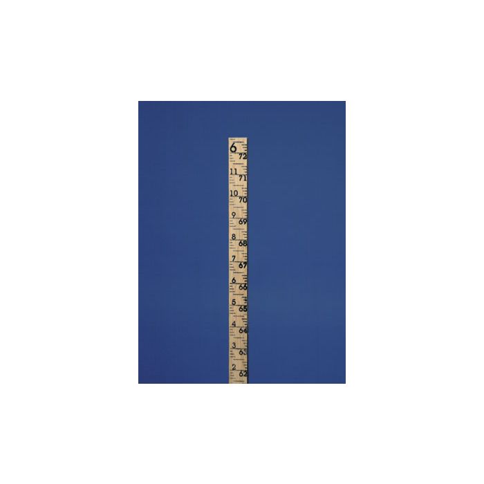 Hardwood Gauge Pole - 6 Feet