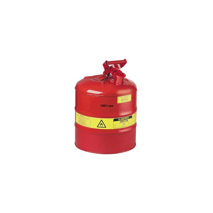 Justrite® Type I Premium Coated Steel Safety Can 5 Gallon