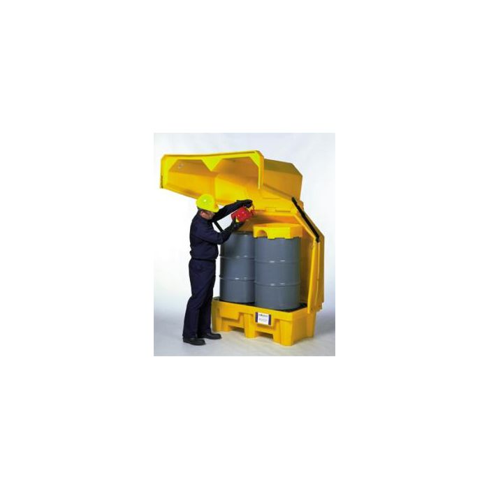 Secure Secondary Containment Inside or Outside - 2 Drum