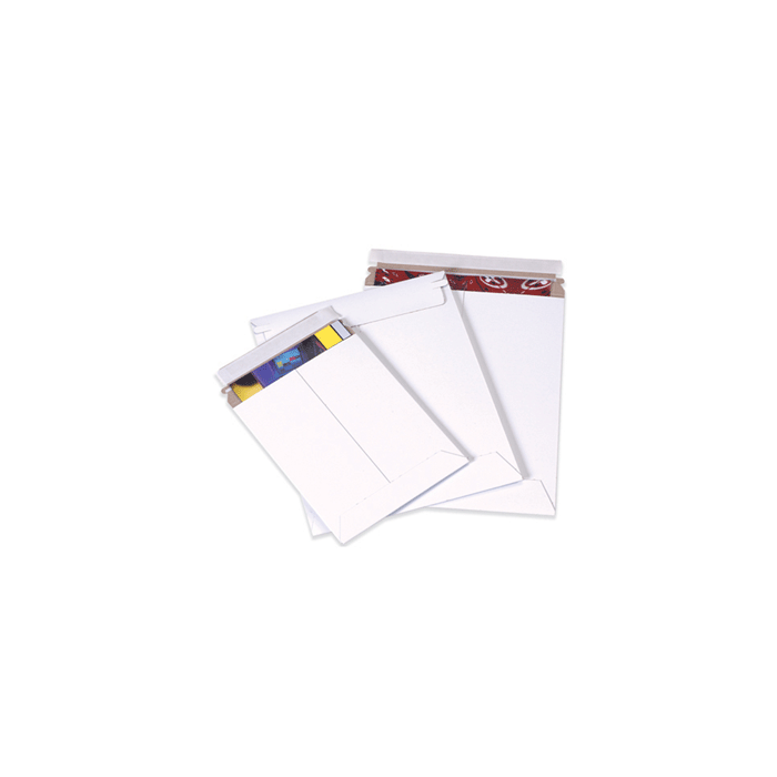 Self Seal White Flat Mailers - 9  Inch x 11 1/2  Inch - 25 Pack