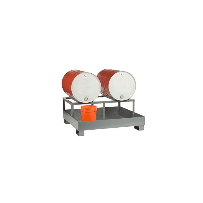 Spill Control Platform with Two Drum Rack