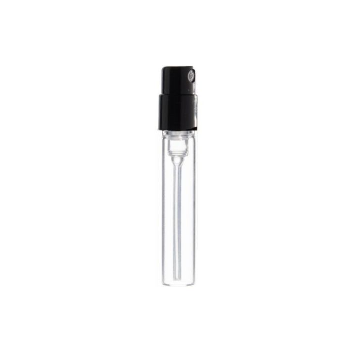 1.5 ml Glass Perfume Sampler Spray Vial with black sprayer