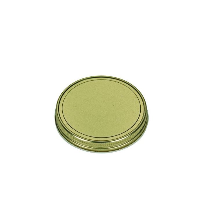 70-400 Gold Metal Screw Cap - Plastisol Liner