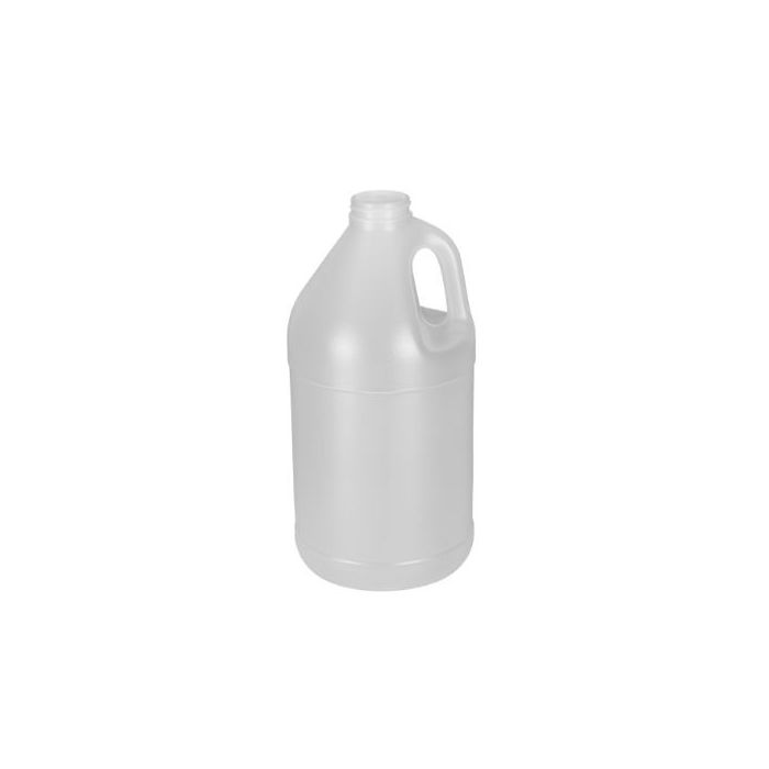 1/2 Gallon Natural Plastic Round Bottle