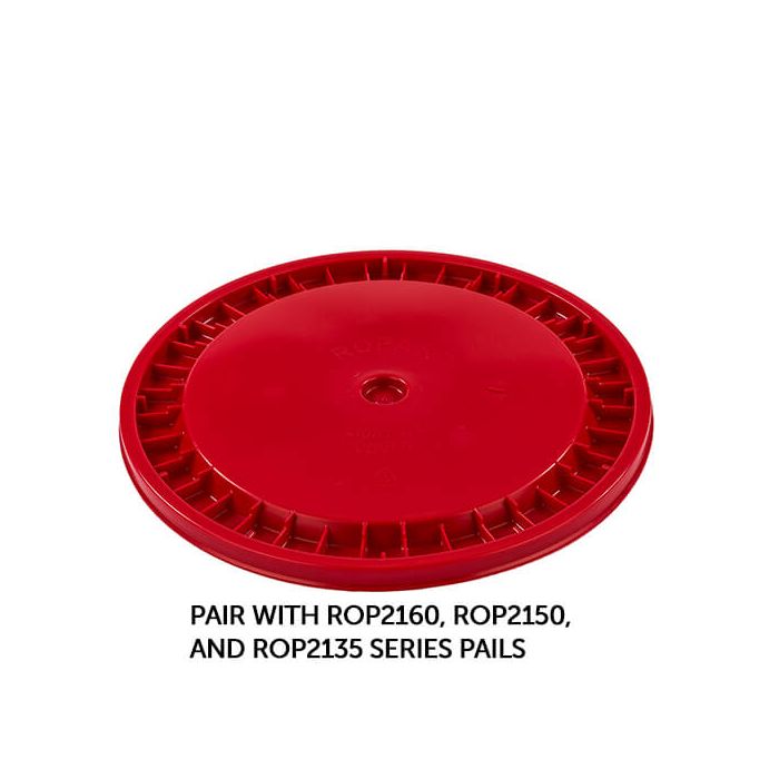 Snap On cover for red bucket