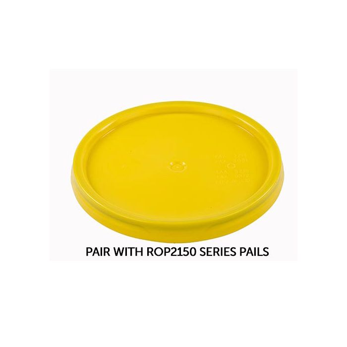 Yellow lid for 5 Gallon bucket
