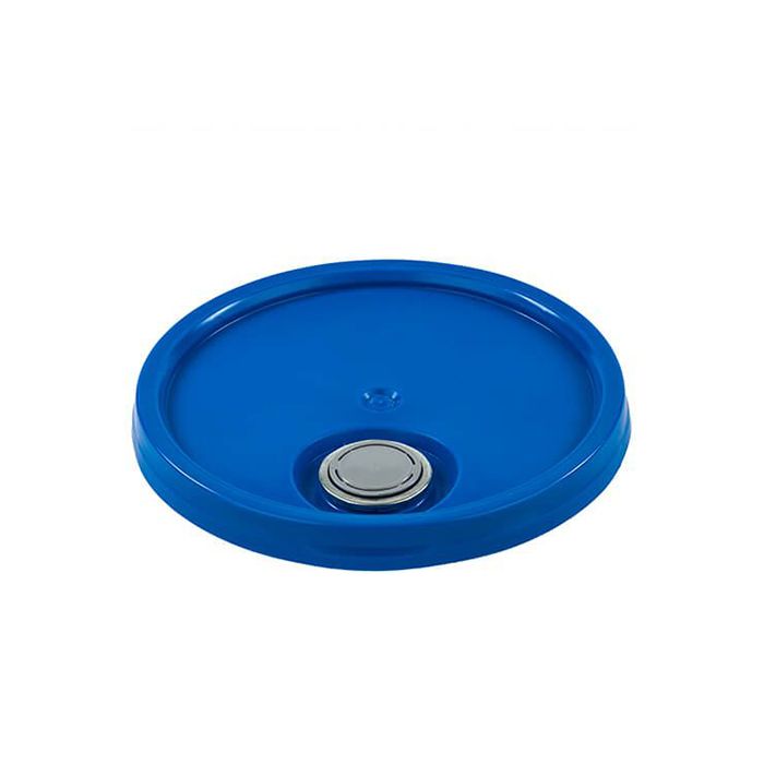 Image of blue pail cover