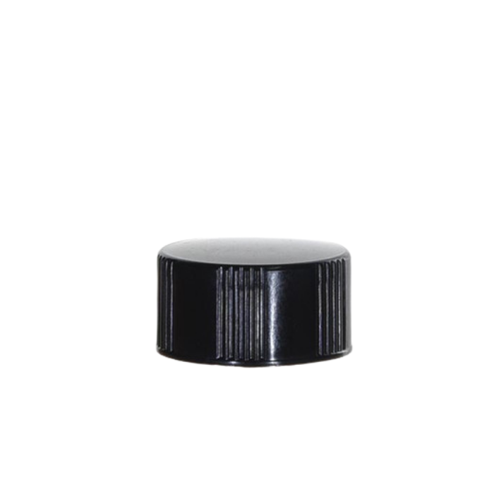 Black cap with teflon liner