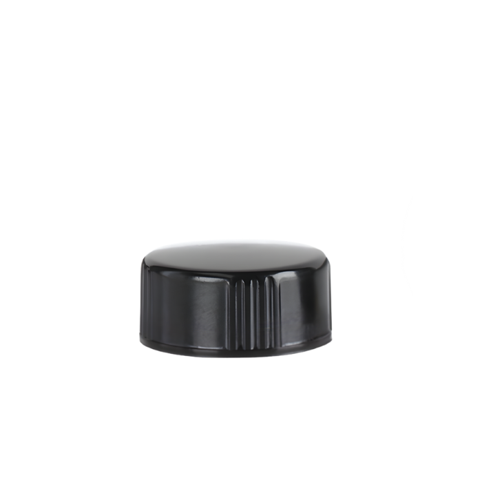 black cap with polycone liner