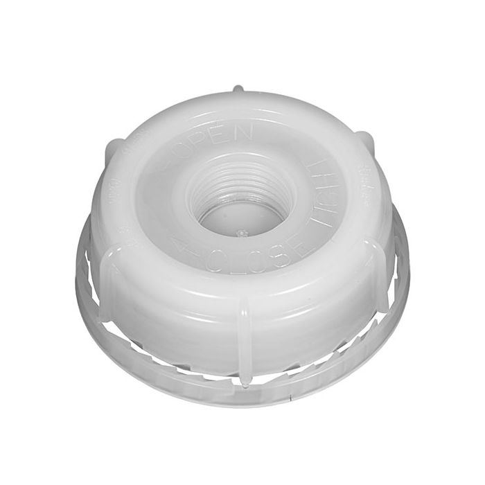 Tamper evident screw cap for plastic jugs