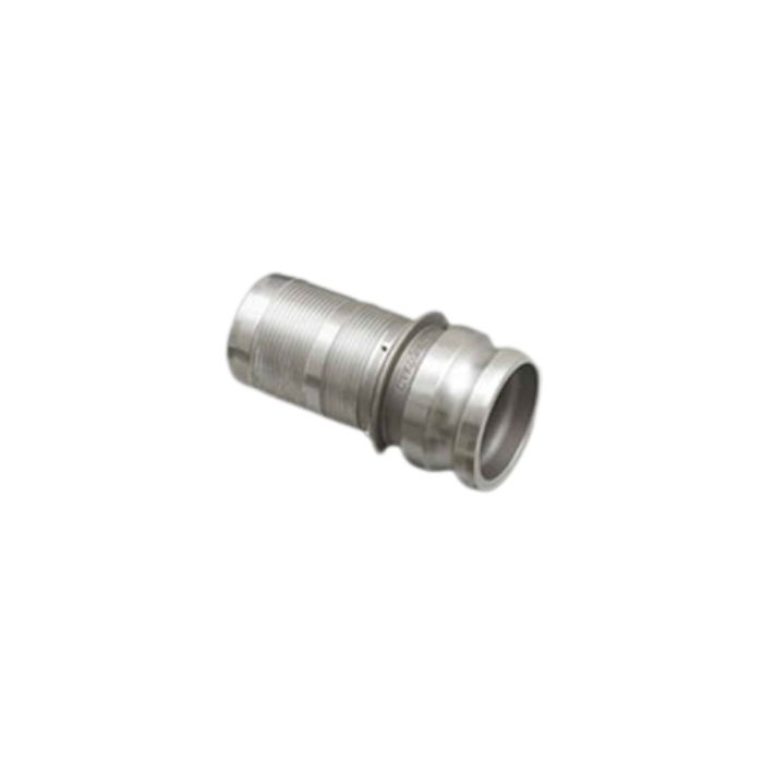 2" SS Hose Shank x 2" Male QD