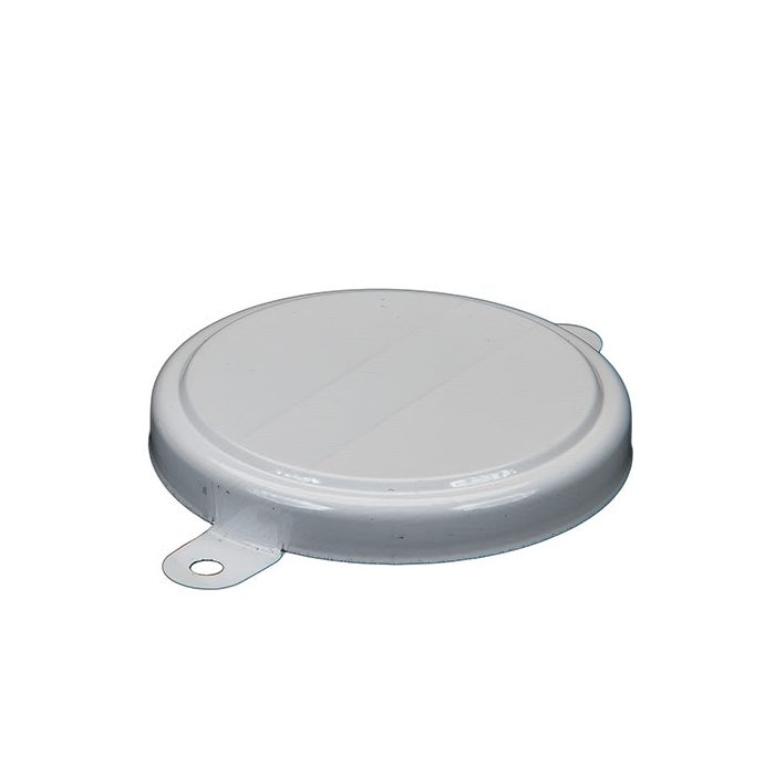 2 Inch Round Head Steel Capseal White