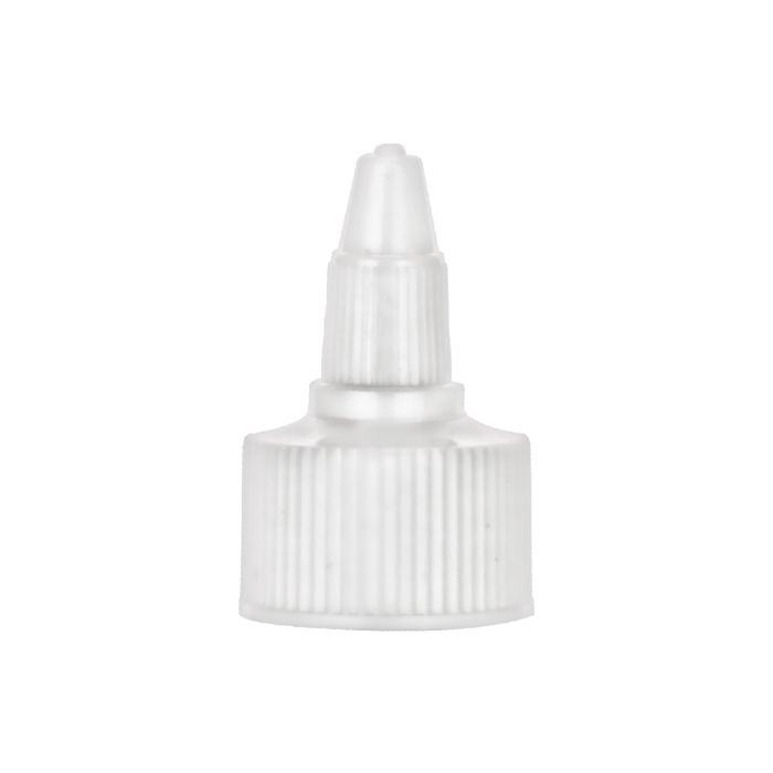 white twist open cap