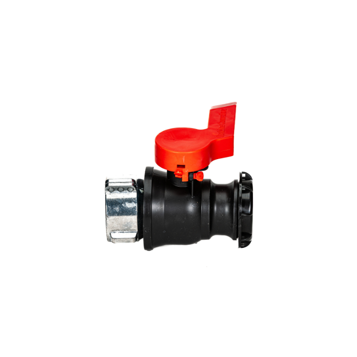 2 Inch QD Ball Valve, 62 mm Metal Collar, EPDM Gasket