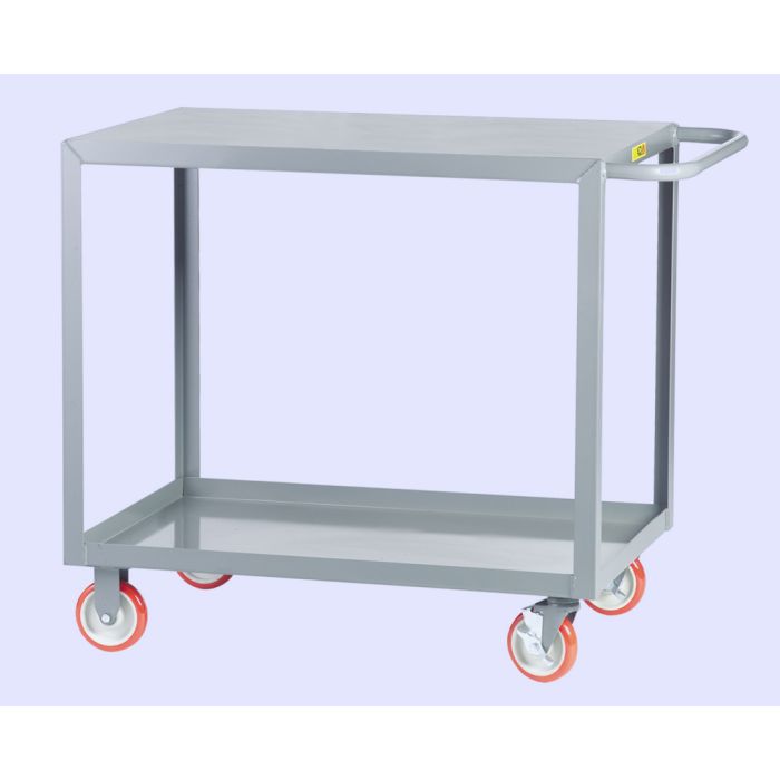 LITTLE GIANT® Welded Service Cart with 24 x 36 Shelves