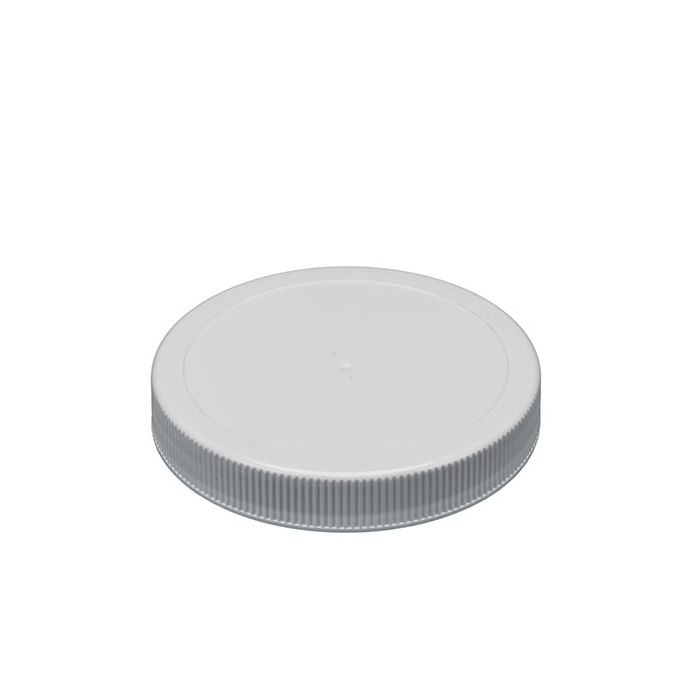 Large cap for plastic jars