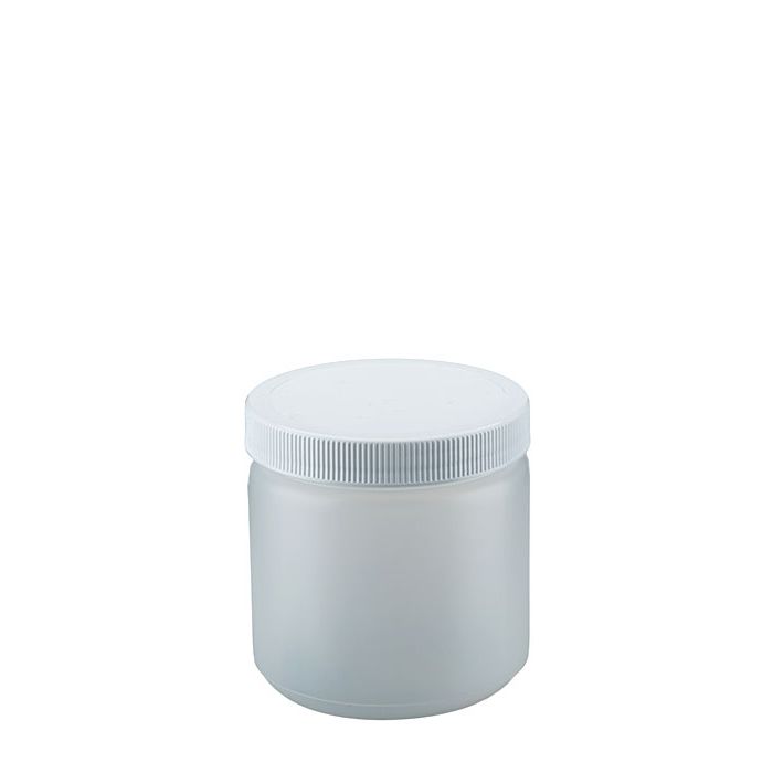 HDPE Wide Mouth Jars - 8 Ounce