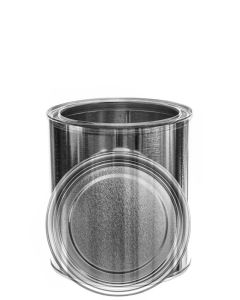 1/2 Gallon Metal Paint Can with Lid - Unlined