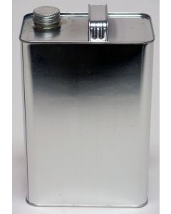 1 Gallon F-Style Metal Can with Screw Top - 1 1/4 Inch Alpha