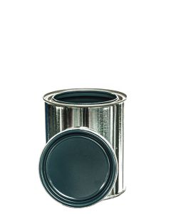 1 Quart Metal Paint Can with Lid - Epoxy Phenolic Lined