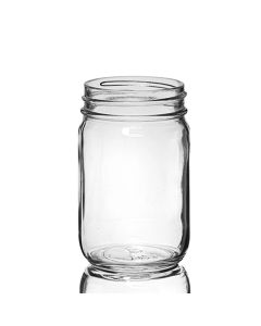 12 Ounce Clear Canning Jar 70-450 lid size