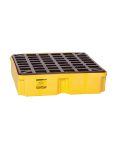 Single drum yellow platform, modular spill deck