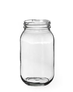 16 Ounce Wide Mouth Glass Jar - 63-400 mm