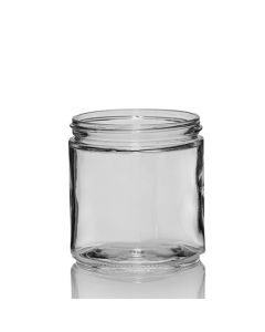 16 Ounce Wide Mouth Glass Jar