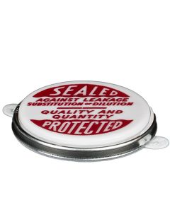 2 Inch Round Head Plastic Capseal With Sealed Protected Print