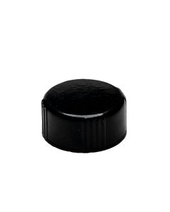 22-400 Black Phenolic Continuous Thread Cap - Polycone Liner