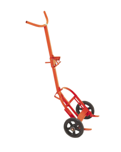 Challenger Self-Standing Drum Truck, Polyolefin Wheels