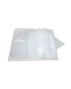 15 Gallon LDPE Clear Round Bottom Keg Liner - 4 mil 25x40 FDA Compliant