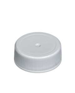 White Polypropylene Screw Caps - 28 mm