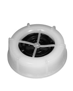 Pail screw cap with flexspout