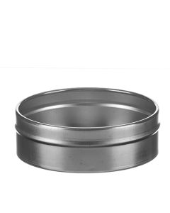 4 Ounce Flat Seamless Tin Can Bottom