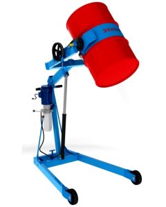 MORSE® Electric Power Lift - Manual Tilt - 72 Inch Pour Ht - Hydra Lift Drum Karrier