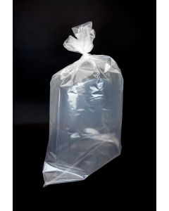 85 Gallon Straight Bottom Flexible Liners With Tie Top - 6 mil