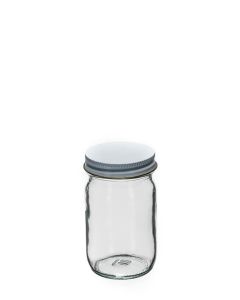 4 oz Wide Mouth Glass Jar with Lid