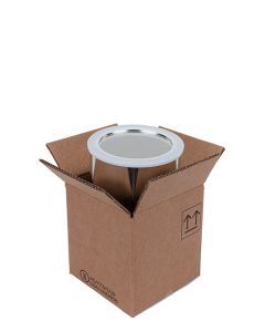 Hazmat packaging for one paint can