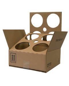 Hazmat Packaging Holds Four - 1 Gallon Cans
