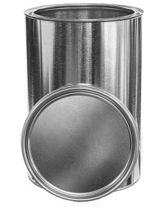 5 Quart Metal Paint Can with Lid - Unlined