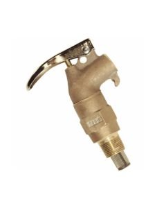 Justrite® 3/4 Inch Rigid Brass Safety Faucet
