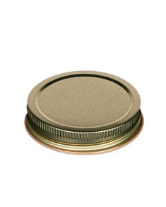 gold canning jar lid