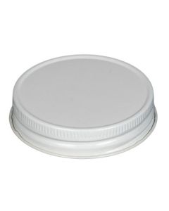 white canning lid