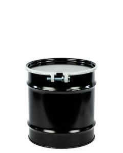 8 Gallon Steel Drum, Open Head, UN Rated, Bolt Ring
