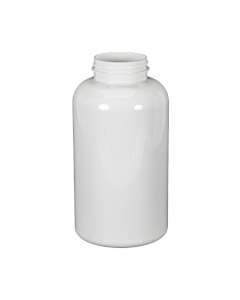 950cc HDPE Wide Mouth Bottle - White