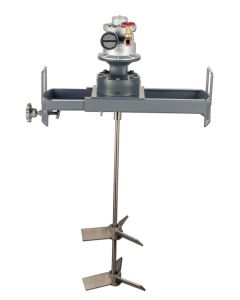 Gear Drive Bracket Mount Drum Mixers - 1 1/2 HP Air Motor