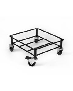 Square Steel Pail Dolly for 5 Gallon Rectangular Pails