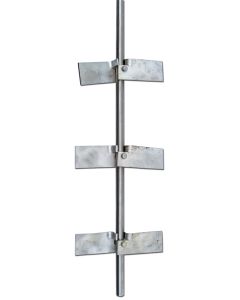 Folding Mixer Blade - Propeller - 27 Inch Long Shaft
